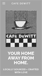 Mobile Screenshot of cafedewitt.com